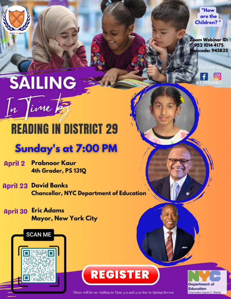 Sailing in Time Flyer